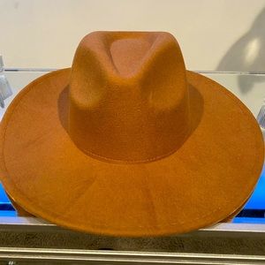 Tan Fedora Hat